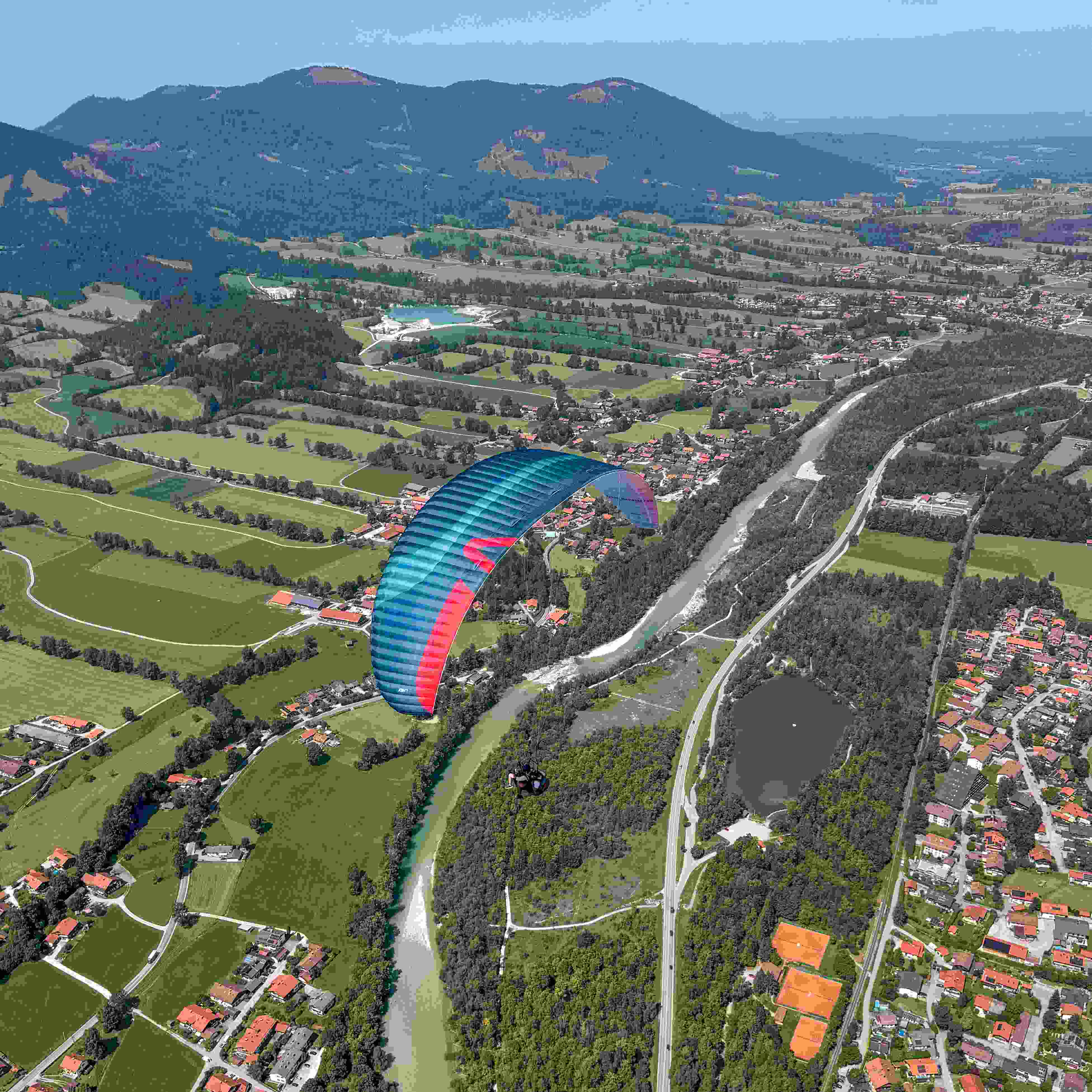 Tandem Paragliding Brauneck - Gleitschirmfliegen